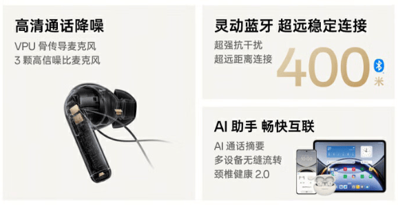 无线耳机的时尚先锋音质与科技的完美融合z6尊龙网站OPPO Enco X3：(图2)